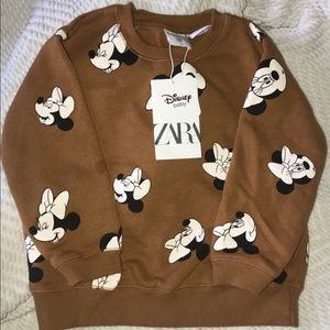Zara Disney Minnie Mouse Kids Sweater
